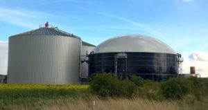 A biogas plant producing Biogas Energy also known as Anaerobic digestion energy